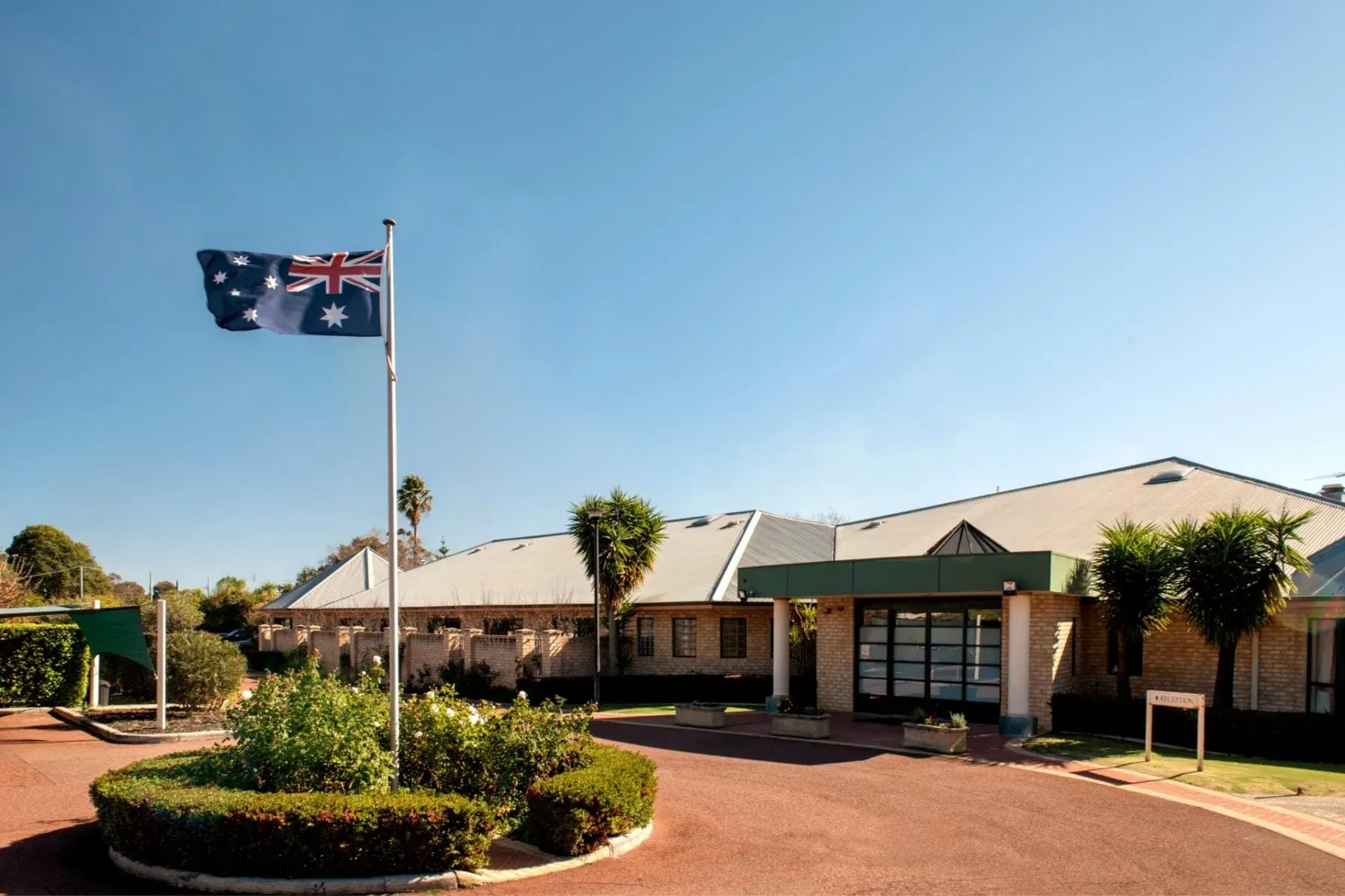St Jude’s residential aged care facility entrance, Midland